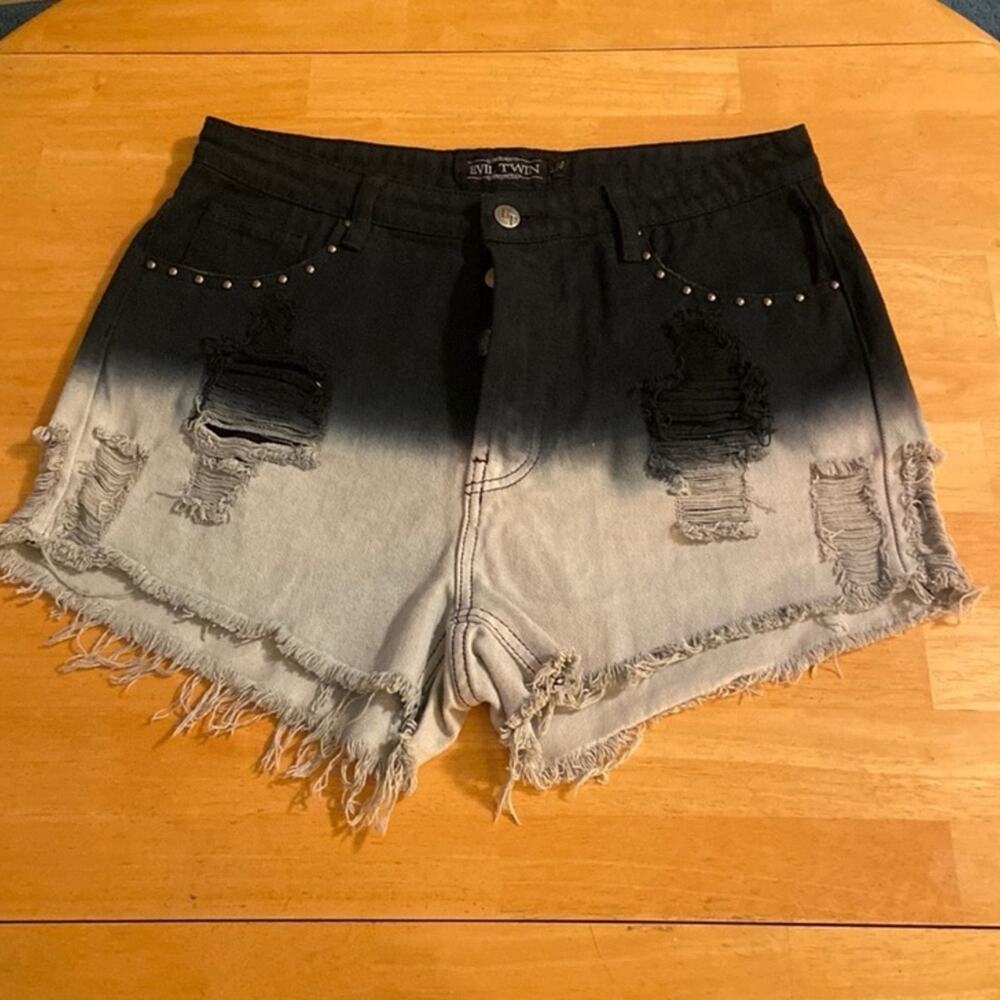 Evil Twin Ripped Shorts